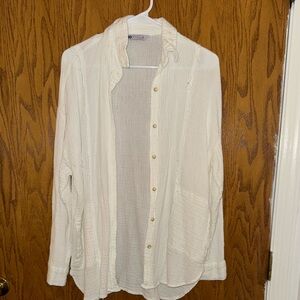 SO Light Gray Textured Shirt